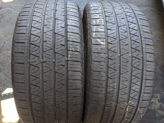 275/40R22 (2) Continental Cross Contact GOOD CONDITION