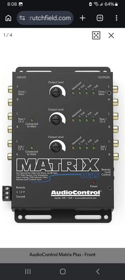 Audiocontrol matrix