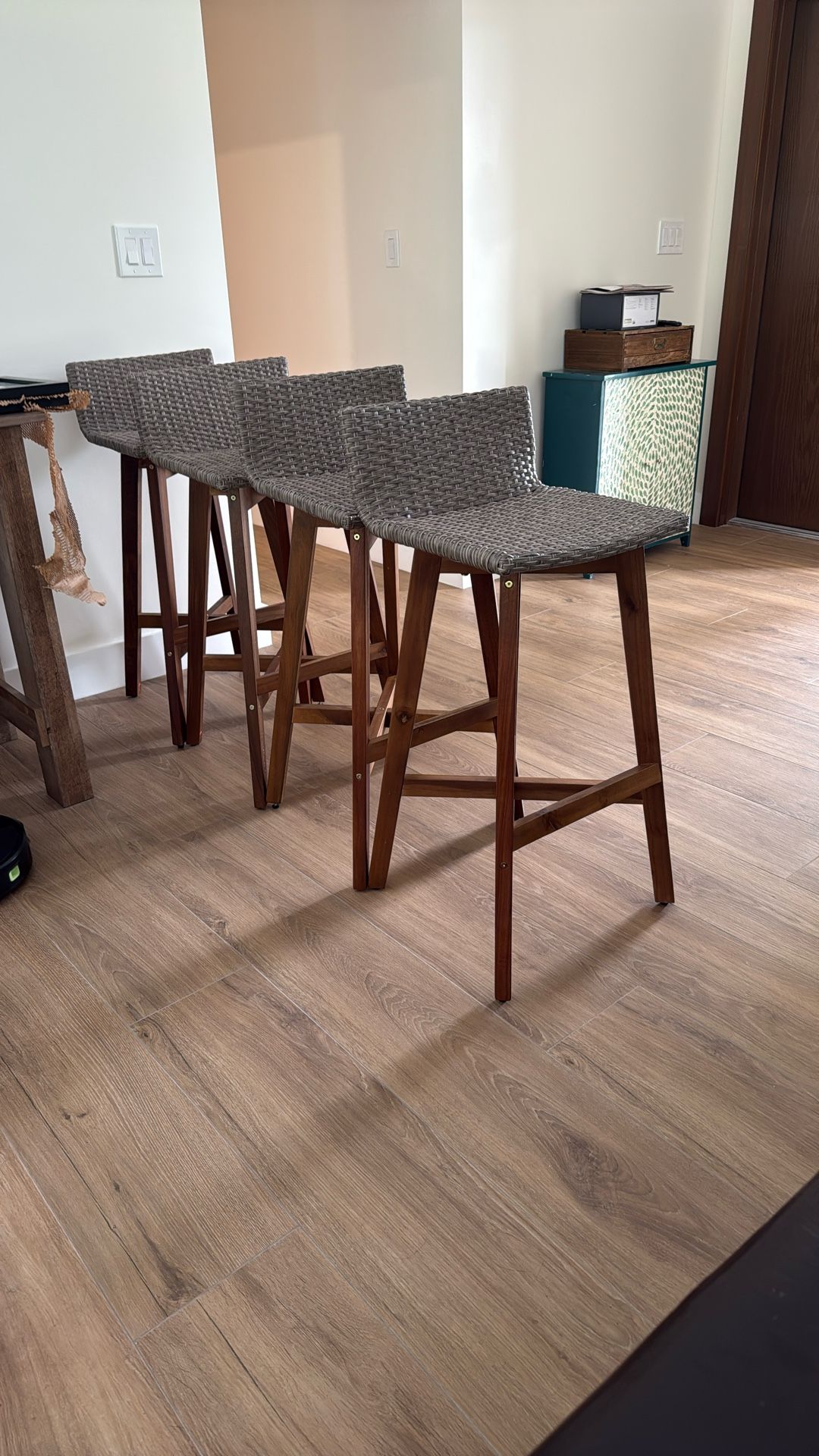 Set Of Four Bar Stools