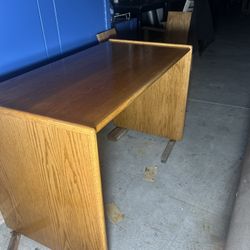 Real wood desk
