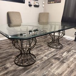 Dinning Room set w/8 chairs $400 obo