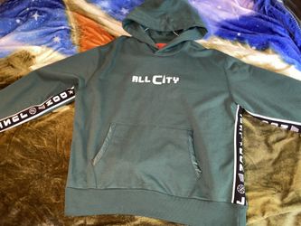 Brand New Just Don All City Green White Black Hoodie Size XXL Men’s Brand New With Tags 