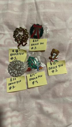 Vintage Broches Pin For Christmas 