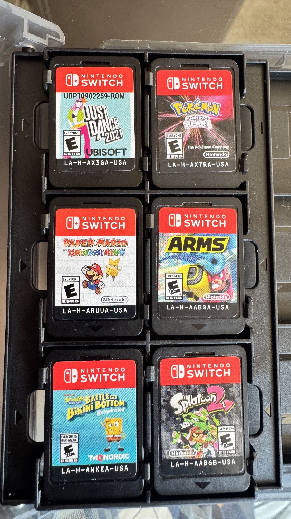 Nintendo Switch Games(read Description)