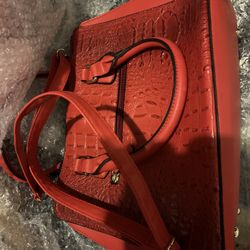 Jumbo Bright Red Purse, Brand New. 