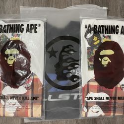 Bape Shirt And Hell Star Shirt