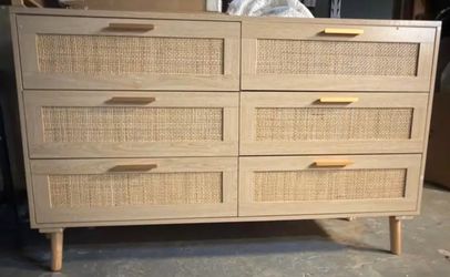 NEW Modern Rattan Dresser Firm Price