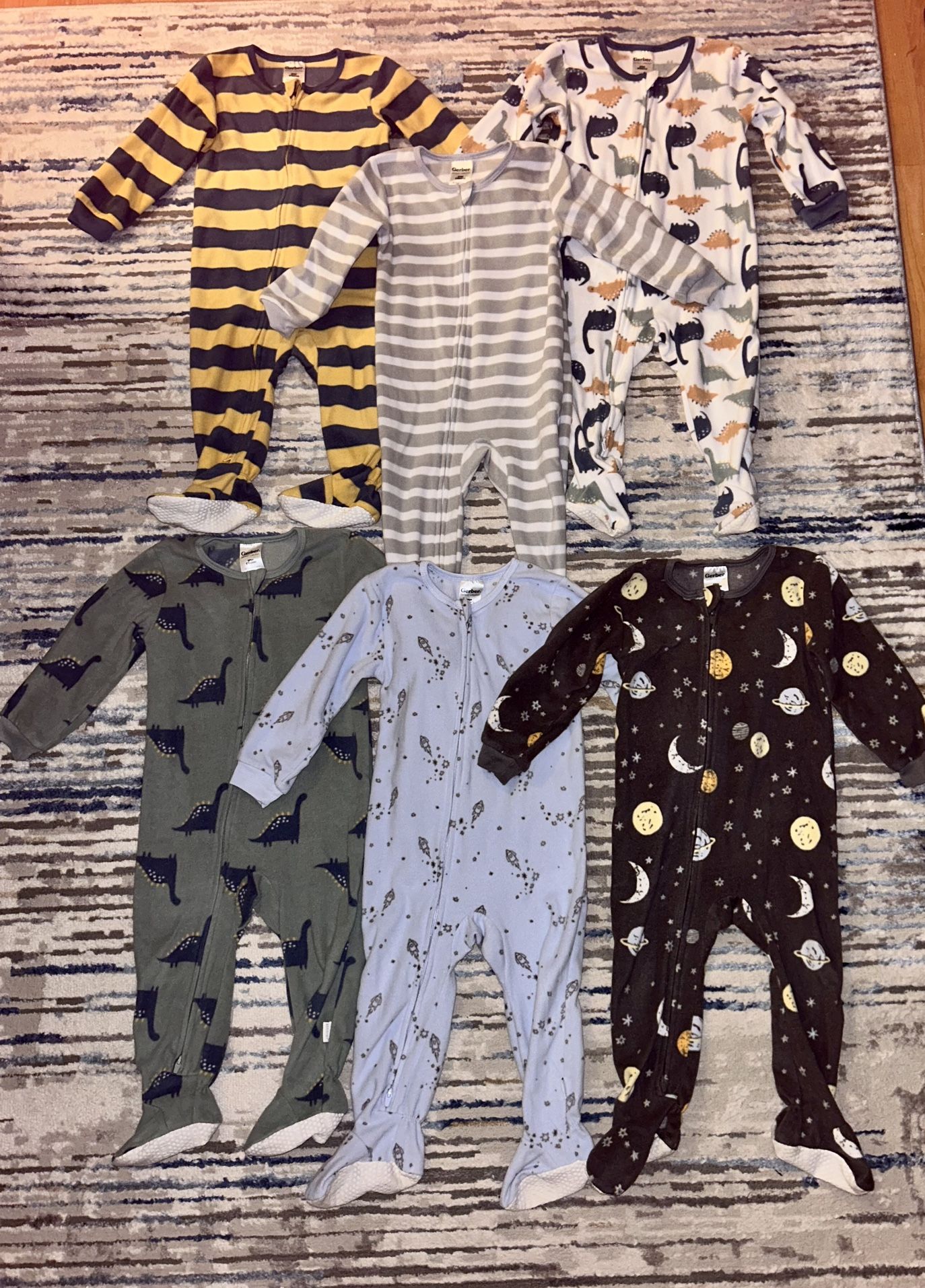 2T Gerber Baby Pajamas *NEW*