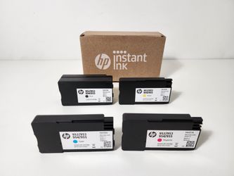 HP Ink 952/953 954/955 Color Ink Cartridges New (Black,Yellow,Cyan, Magenta)