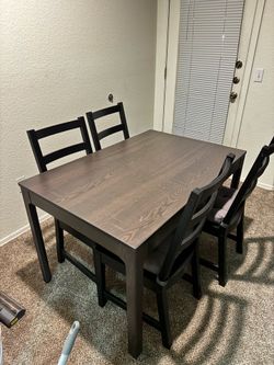 Dining table and Chairs