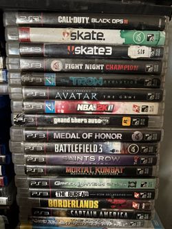 PlayStation 3-4 Video Games