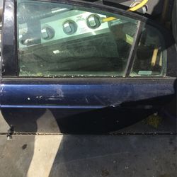 Acura Back Left Passenger Door