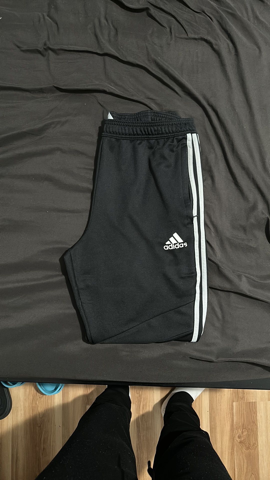 Adidas 3 Stripe Joggers