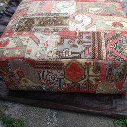 Brand new designers 39 By39 Rolling Ottoman Made of Natural Materials High quality Masterpiece