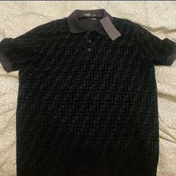New Fendi Men Polo Shirt 