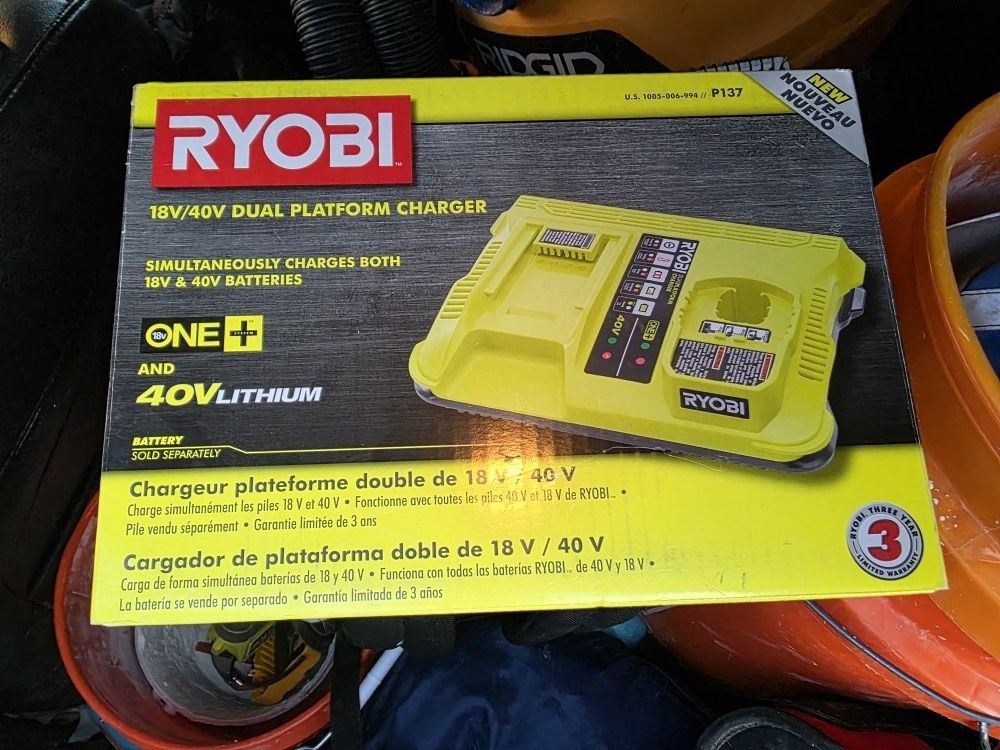 Ryobi Dual Platform Charger