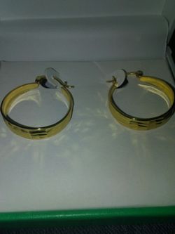 14 k over . earring
