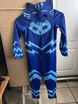 Pj Mask Costume and Mask Used Cat Boy $8 Dollars