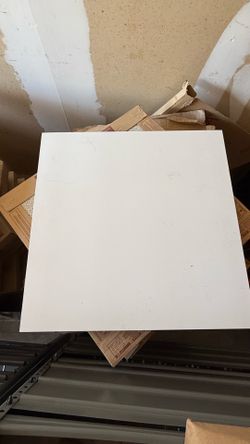 PORCELANOSA MATT WHITE L PORCELAIN TILE – 1,185 SQ FT