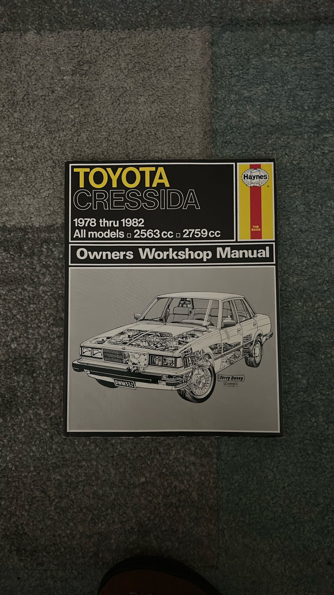 Service Manual For Toyota Cressida 1978 Thru 1982