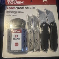 Four Piece Folding Knives