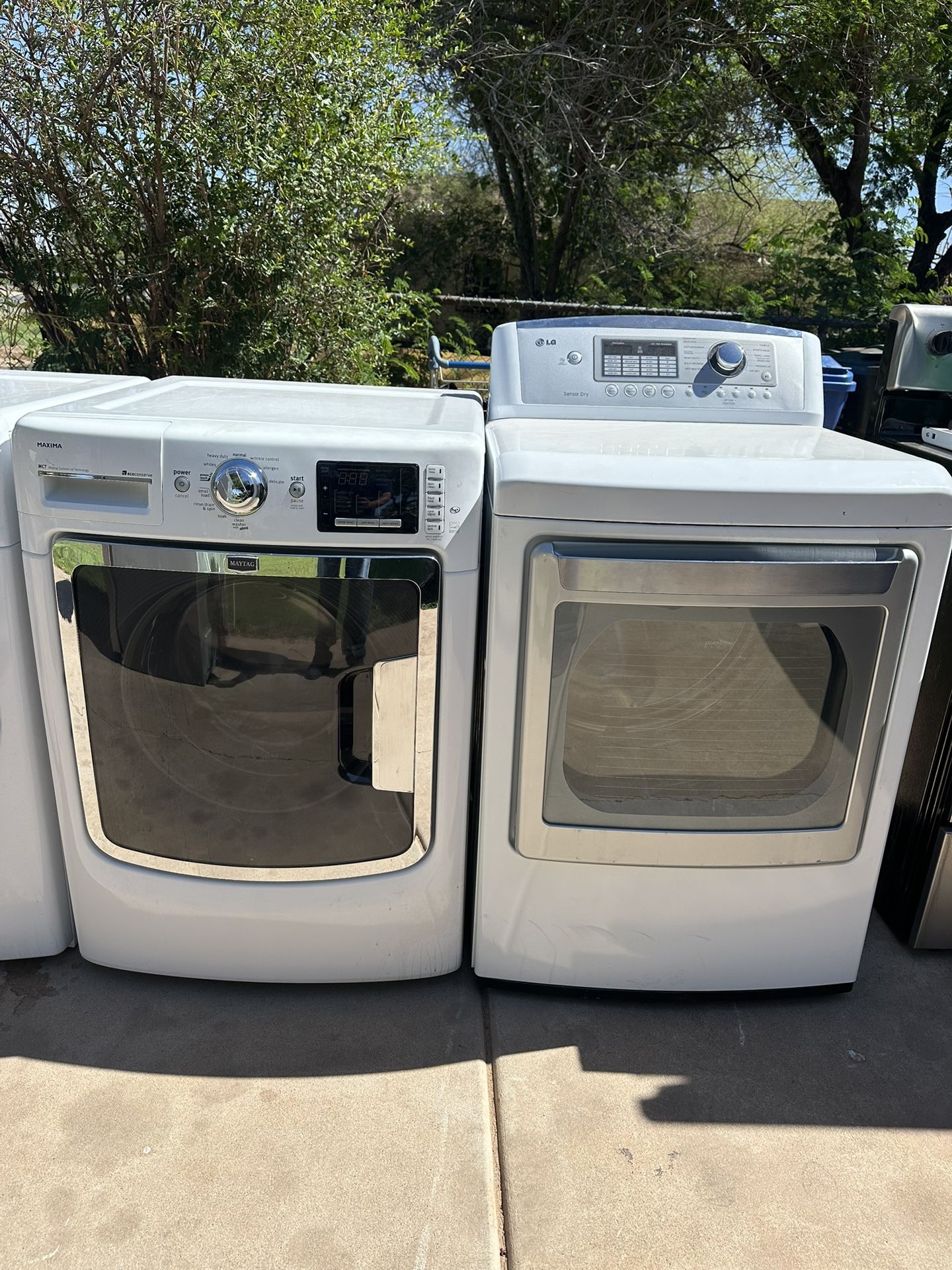 Maytag Washer And Lg Dryer