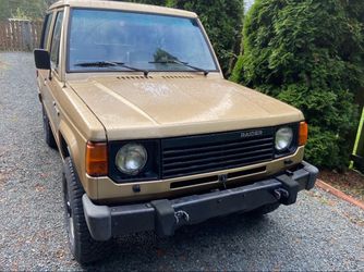 1987 Dodge Raider/ Mitsubishi Montero