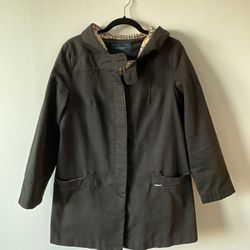 Burberry Black Jacket Sz L