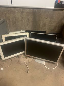 Vintage Apple Monitors and Tower
