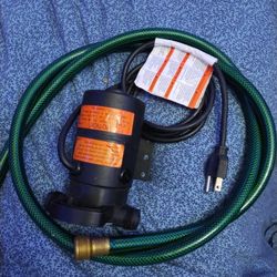 NEW. Water Removal/Utility Transfer Pump, AC Operatio