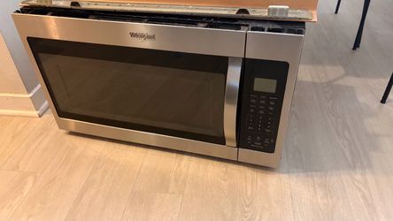 Free Whirlpool Microwave over Range