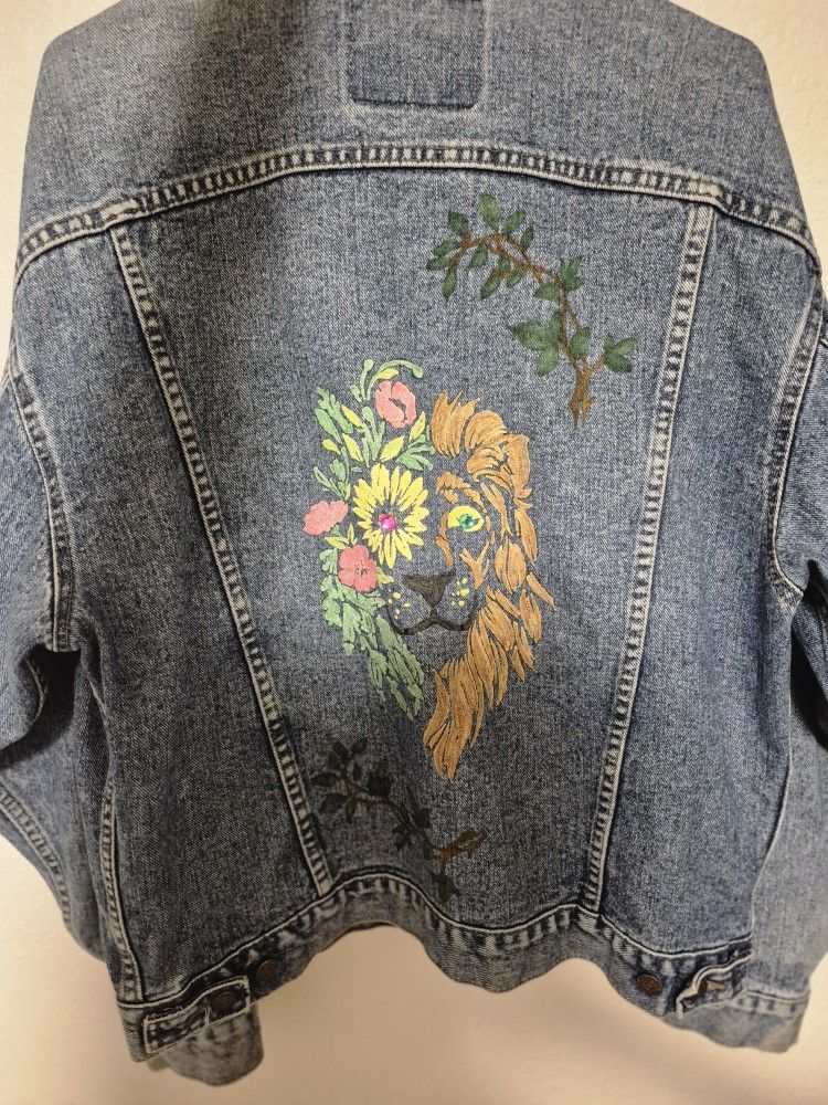 Painted Jean Jacket