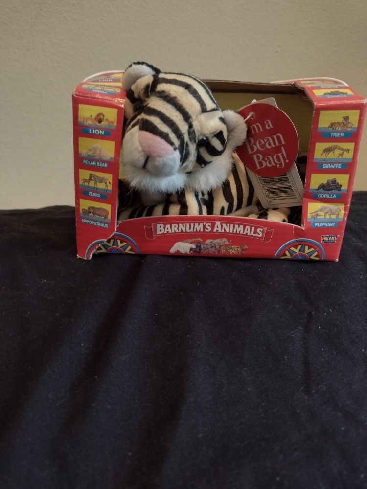 Barnum's Animals Stuffed Tiger