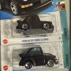 Hot Wheels Tooned Porsche 911 Turbos 