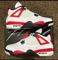 Jordan 4 Red Cement