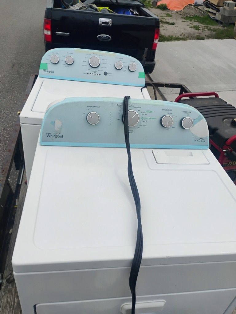 Matching Whirlpool Washer And Dryer