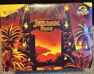 2023 Hot wheels Jurassic Park Jeep Wrangler & Dr. Ian MalcolmExclusive