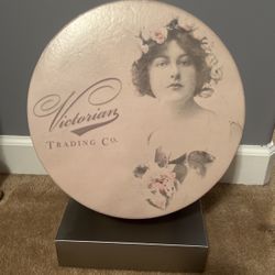 Gorgeous! Victorian Hat Box !!!