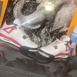 Air Jordan 4 Retro Red Cement 