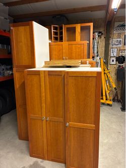 Kitchen cabinets