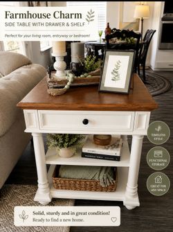 Refinished Shenandoah End Table - Solid Wood