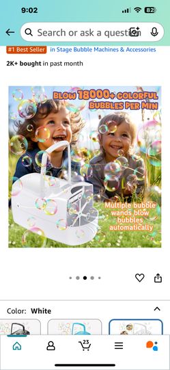 Automatic Bubble Blower