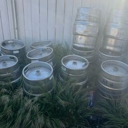 Empty kegs