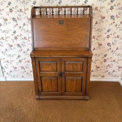 Vintage Wooden Secretary’s Desk