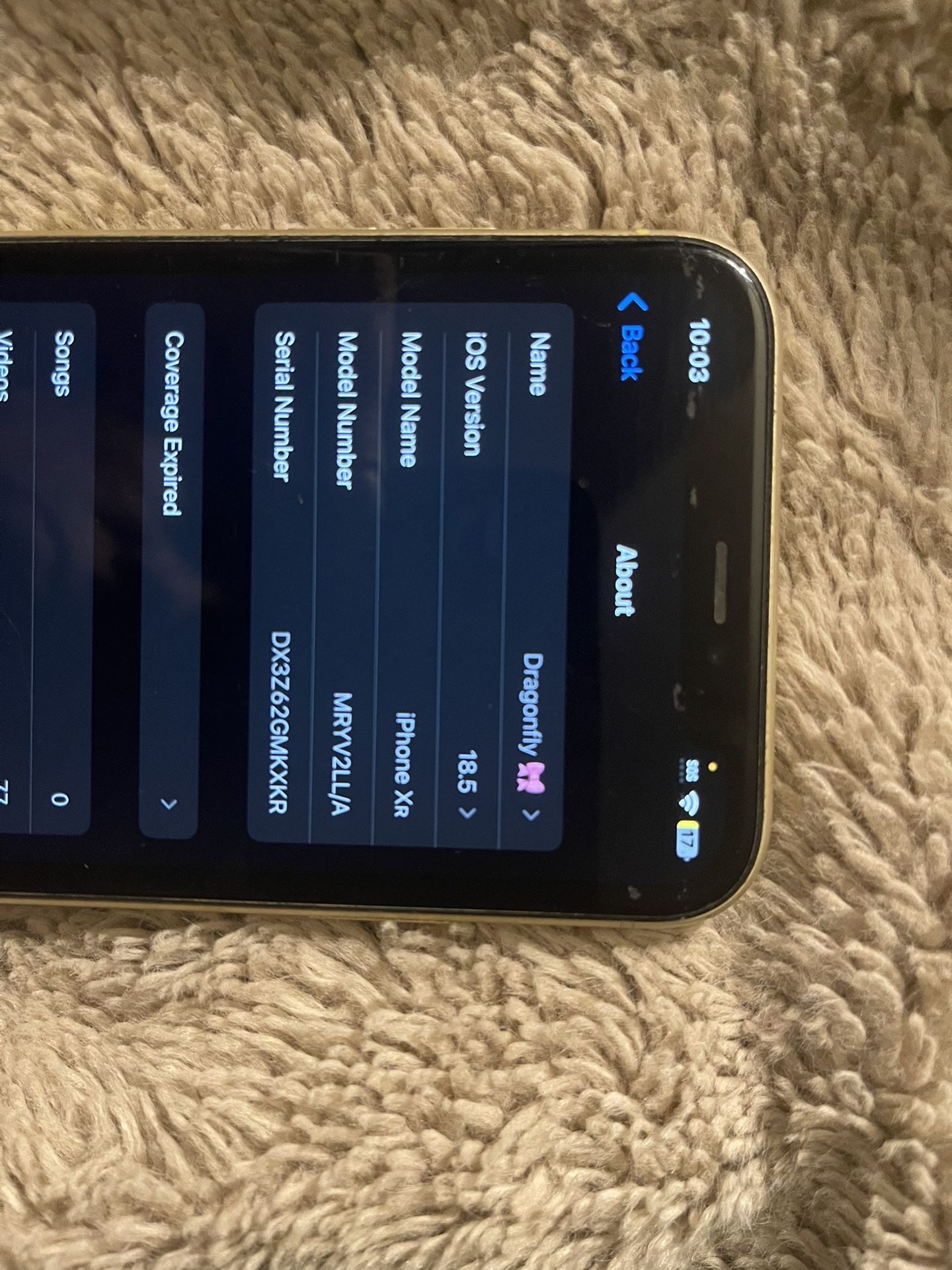 Unlocked iPhone XR