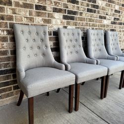 Wingback Dining Chairs (Set Of 4)
