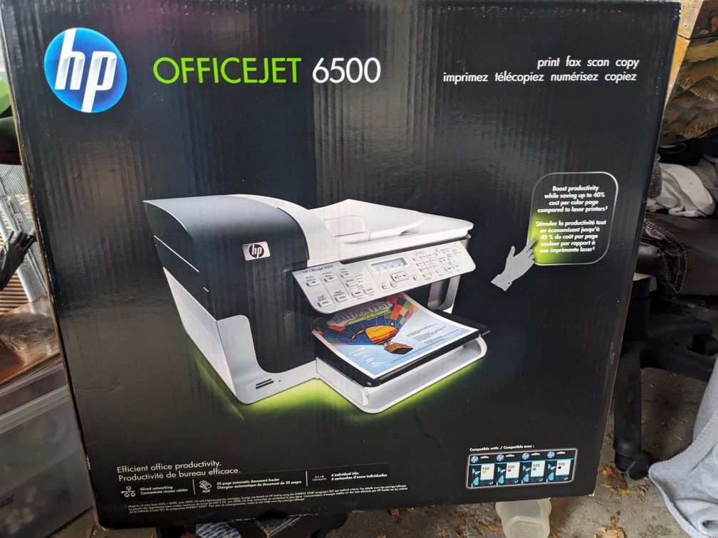 New Old Stock HP Officejet 6500 Printer 