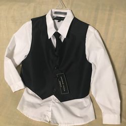 Boys Formal Suit - Shirt, Vest, Tie and Pants
