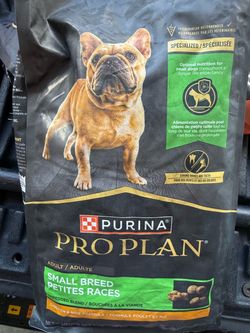 Purina Pro Plan Small Breed Dry Dog Food with Probiotics, Chicken & Rice Formula – 6 lb. Bag