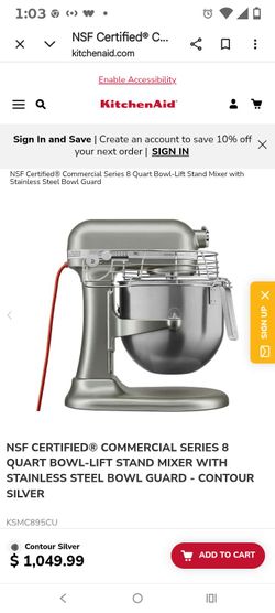 Commercial KitchenAid